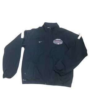 NIKE FIT 2008 MLB ALL STAR GAME NAVY JACKET SIZE S